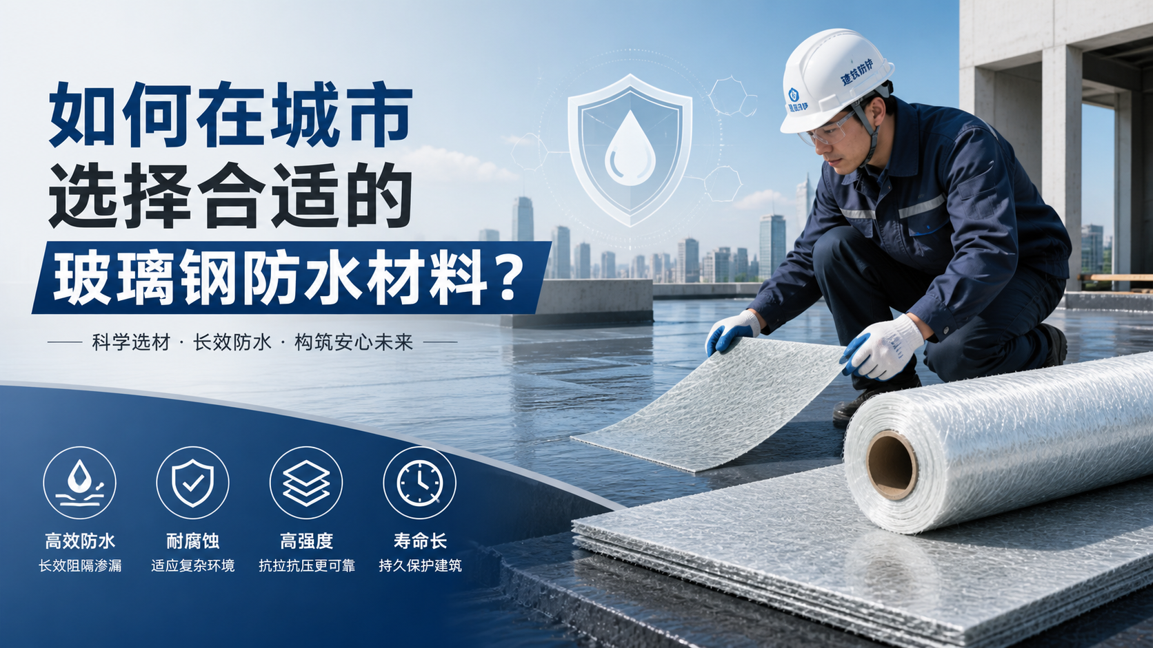 如何在池州选择合适的玻璃钢防水材料？